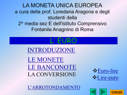 euro - Scuolidea