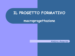 Il contratto formativo