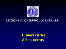 Tumori cistici mucinosi