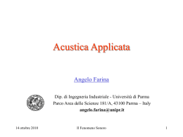 Lezione-01 - Angelo Farina