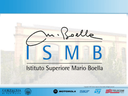Istituto Superiore Mario Boella - Consiglio italiano per le Scienze