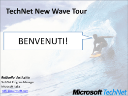 TechNet New Wave Tour - Center