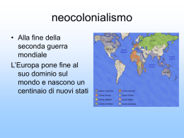 neocolonialismo