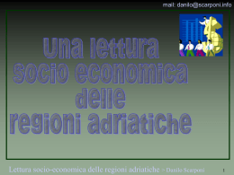 Danilo Scarponi - CRISS - Universit&agrave; Politecnica delle Marche