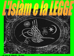L`Islam e la legge