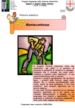 ppt (PowerPoint) - Agriturismo Montecontessa
