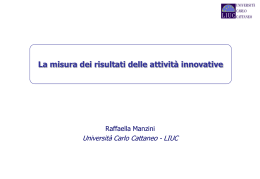 valutazione dei risultati della ricerca e sviluppo