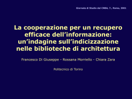 Nessun titolo diapositiva