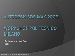 Copia di Workshop 1 - 3ds Max