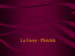La Gioia - Plutchik