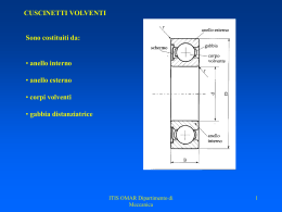 Cuscinetti volventi (presentazione)