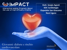 Giovanni Diabete e rischio cardiovascolare