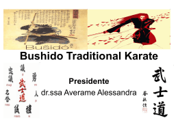 karate tradizionale - Istituto Comprensivo di Primiero