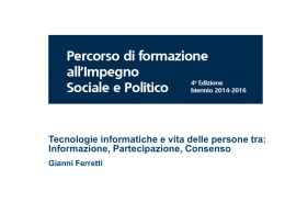 Le trasformazioni della comunicazione politica