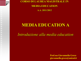 Universit&agrave; della Calabria