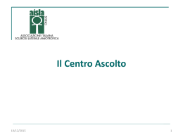 analisi soddisfazione Centro Ascolto 2014