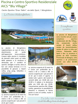 la brochure con tutte le info