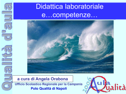 L`Unit&agrave; di apprendimento e la didattica laboratoriale
