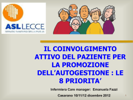 Le 8 priorit&agrave;