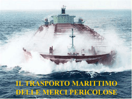 Aspetti tecnico- amministrativi nel trasporto marittimo delle MERCI