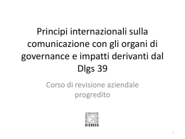 Introduzione al Corso