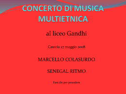 CONCERTO DI MUSICA MULTIETNICA