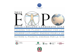l`avvicinamento ad expo 2015