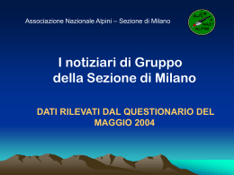 Dati_notiziari_2005 - Sezione Milano