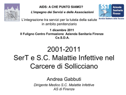Presentazione A. Gabbuti