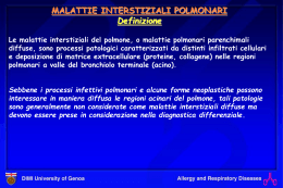 Prof. Scordamaglia - Malattie interstiziali polmonari