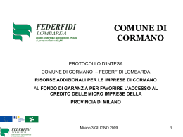 Milano - Comune di Cormano
