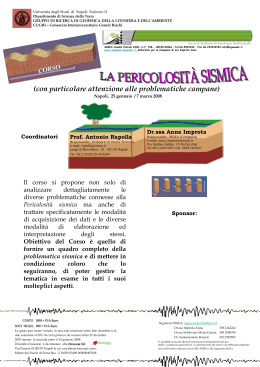 Manifesto - Ordine dei Geologi del Lazio