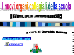 una presentazione ppt