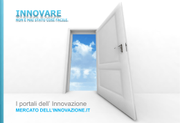 Mercato dell`Innovazione.it