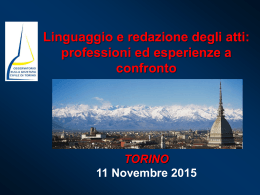 Relazione 11_11_ 2015 Gian Luca Bruno