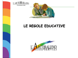 regole - New Perspectives on parents education