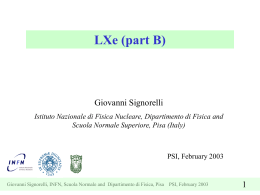 Istituto Nazionale di Fisica Nucleare, Dipartimento di Fisica and