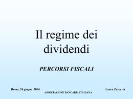 Laura Zaccaria - Percorsi fiscali