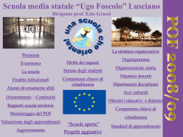 pof 2008/2009 - sms "Ugo Foscolo"Lusciano CE