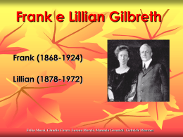 Frank e Lillian Gilbreth