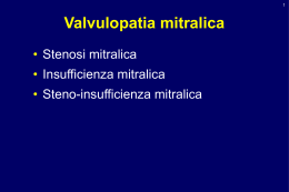 Prof- Gnecco - Valvulopatia mitralica