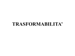 trasformabilità