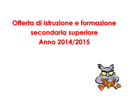 Offerta formativa 1