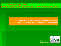 Inaugurazione impianto di cogenerazione ad