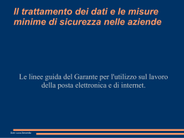 Le singole misure - Associazione Culturale per lo Studio del Diritto e