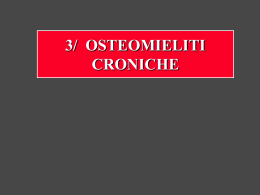 3/ OSTÉOMYÉLITE CHRONIQUE - lerat