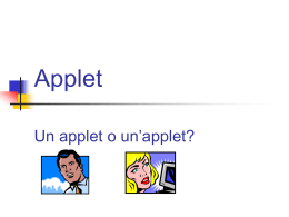 Le Applet - schacherl.org