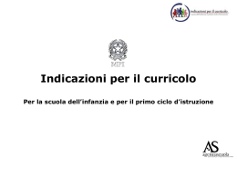 Indicazioni Nazionali in Power Point