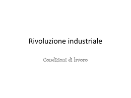 Rivoluzione industriale - 3Bcorso2012-13