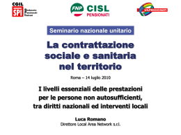 SEMINARIO CONTRATTAZIONE